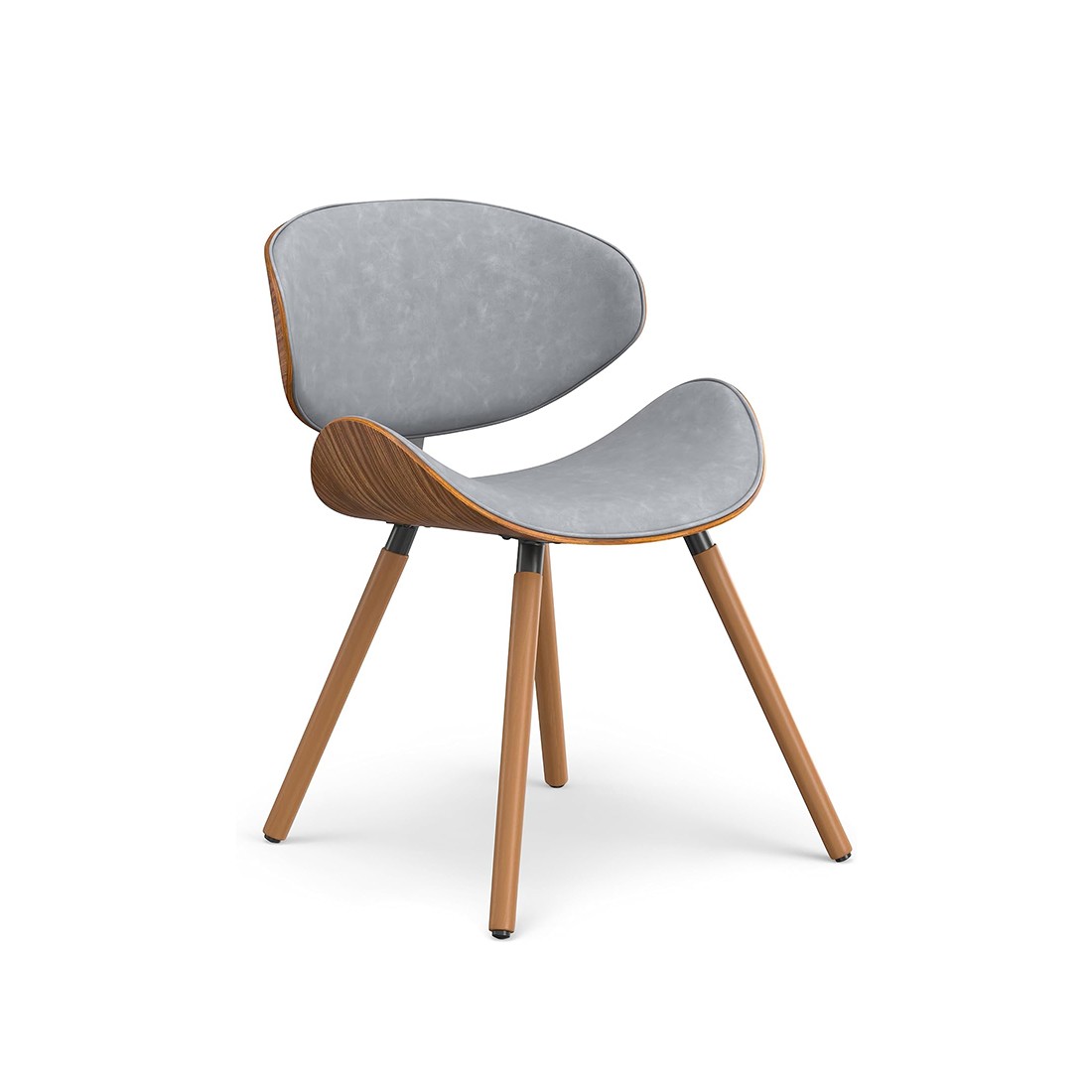 Light Luxury Urban Leather Lounge Chair Home Living Room – Bild 2