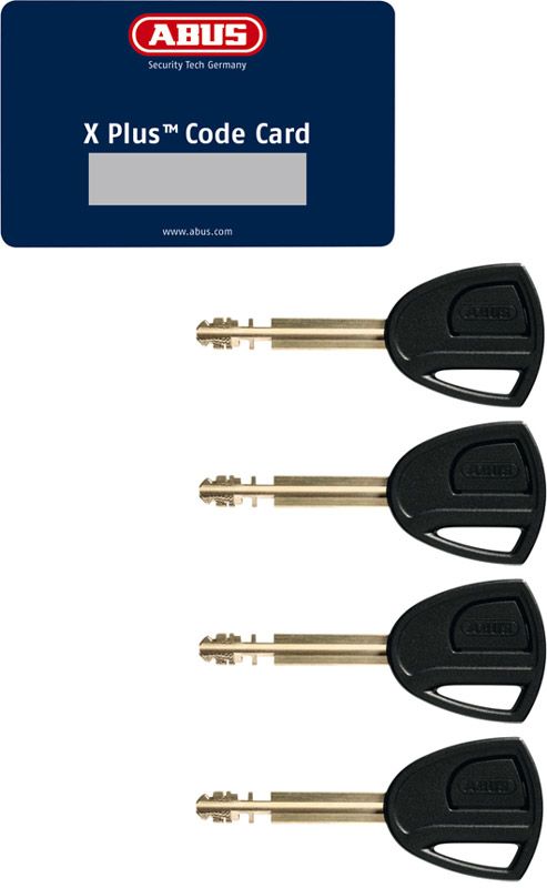 Abus Bordo Granit 6500K/90 Faltschloss Twinset inkl. Halter – Bild 3