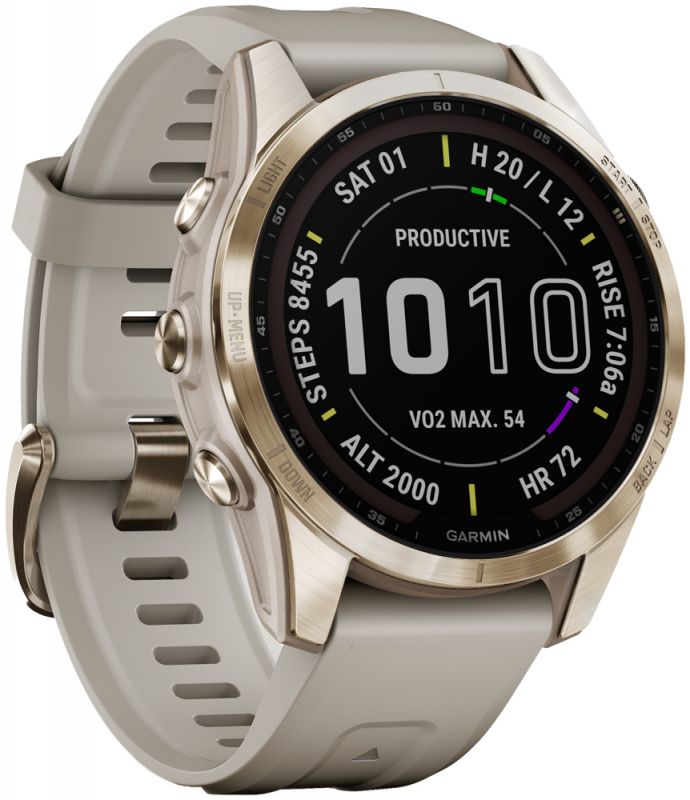 Garmin Fenix 7S SAPPHIRE SOLAR - GPS Multisport Smartwatch – Bild 4